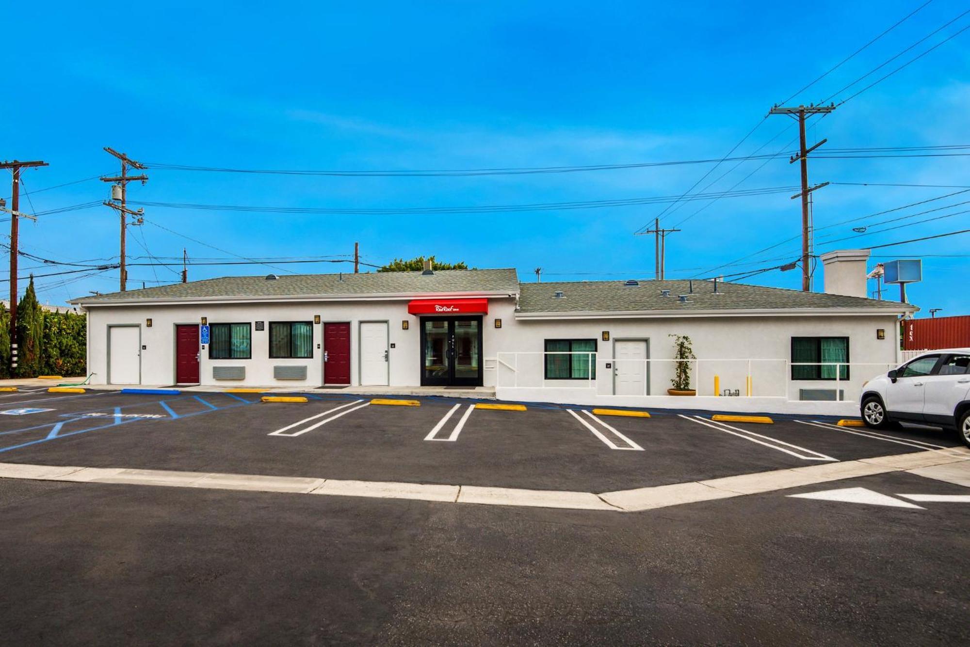 Red Roof Inn Carson - Wilmington, Ca 로스앤젤레스 외부 사진
